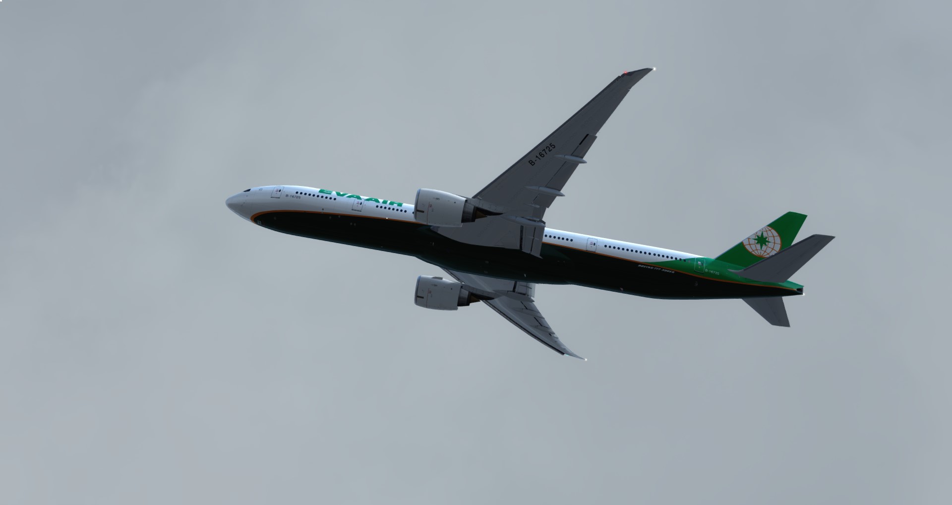 P3D V4 77W EVA AIR RCTP-KSEA-1701 