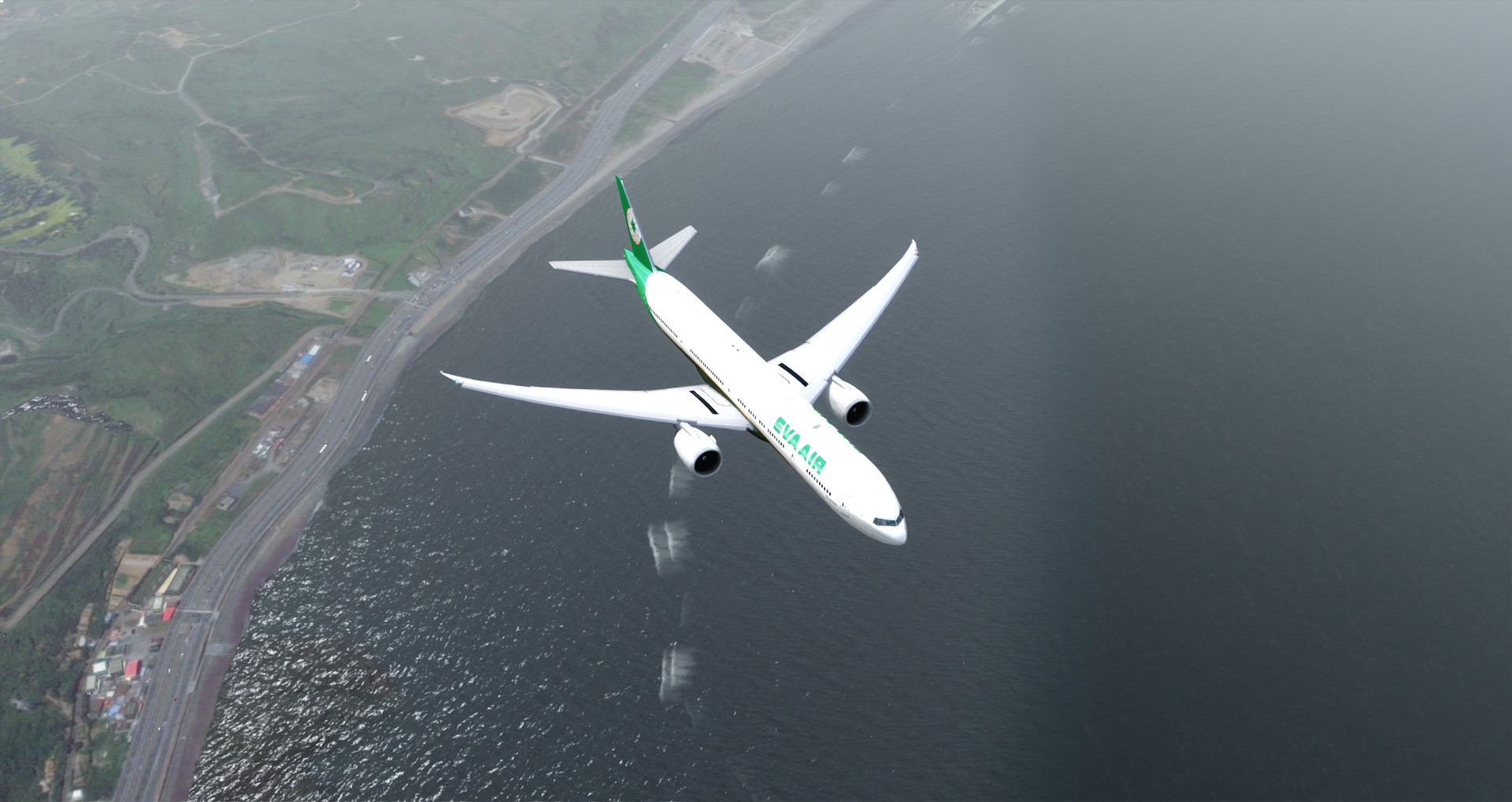 P3D V4 77W EVA AIR RCTP-KSEA-1462 