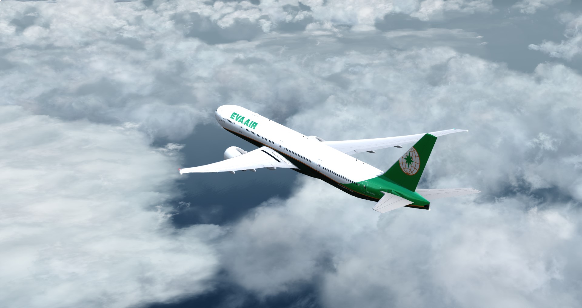 P3D V4 77W EVA AIR RCTP-KSEA-1949 