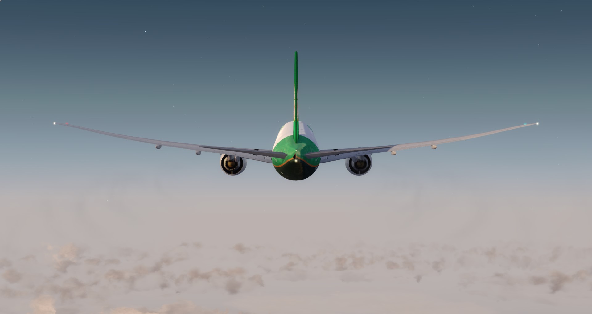 P3D V4 77W EVA AIR RCTP-KSEA-3394 