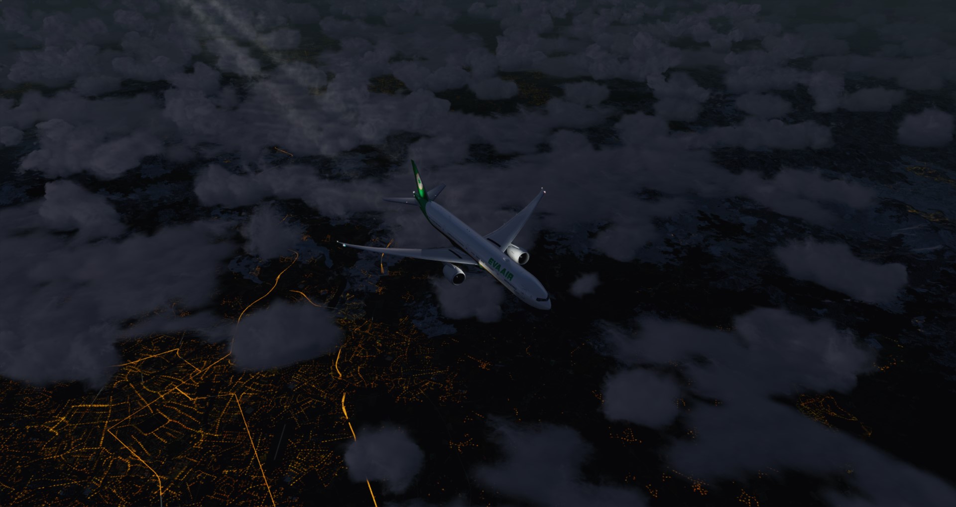 P3D V4 77W EVA AIR RCTP-KSEA-1583 