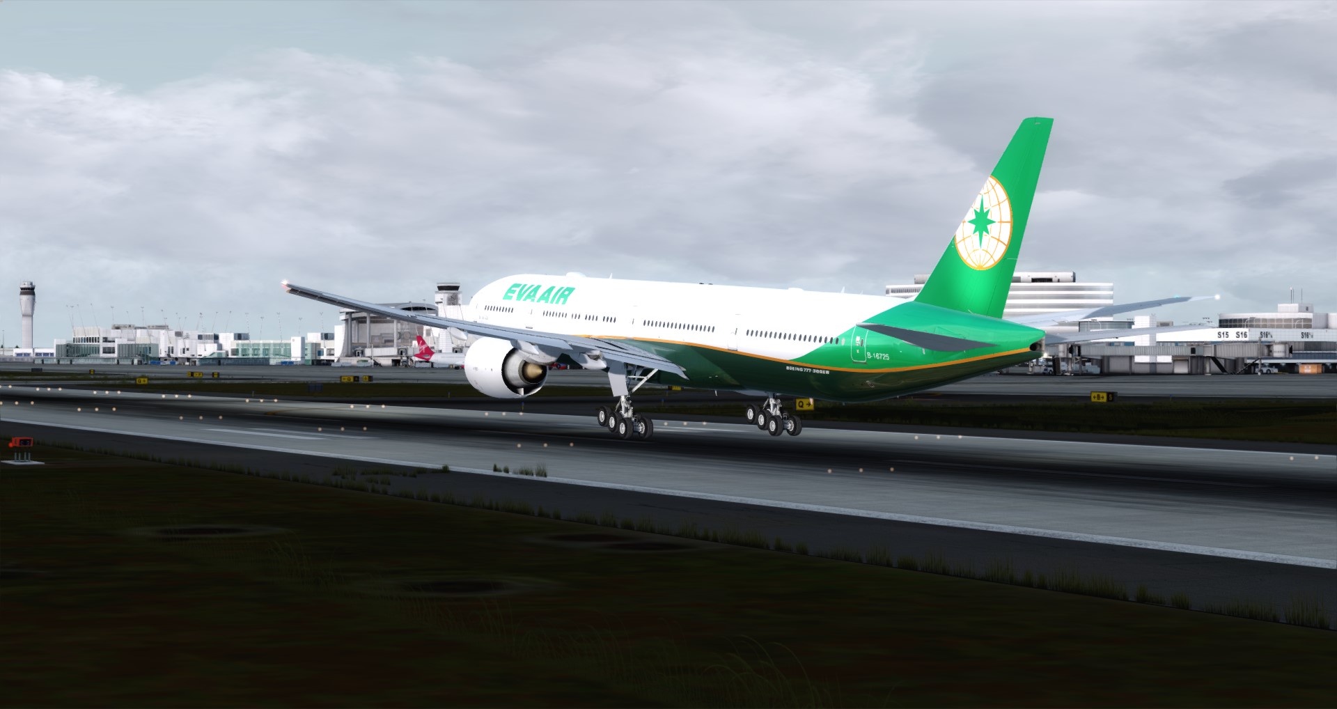 P3D V4 77W EVA AIR RCTP-KSEA-5081 