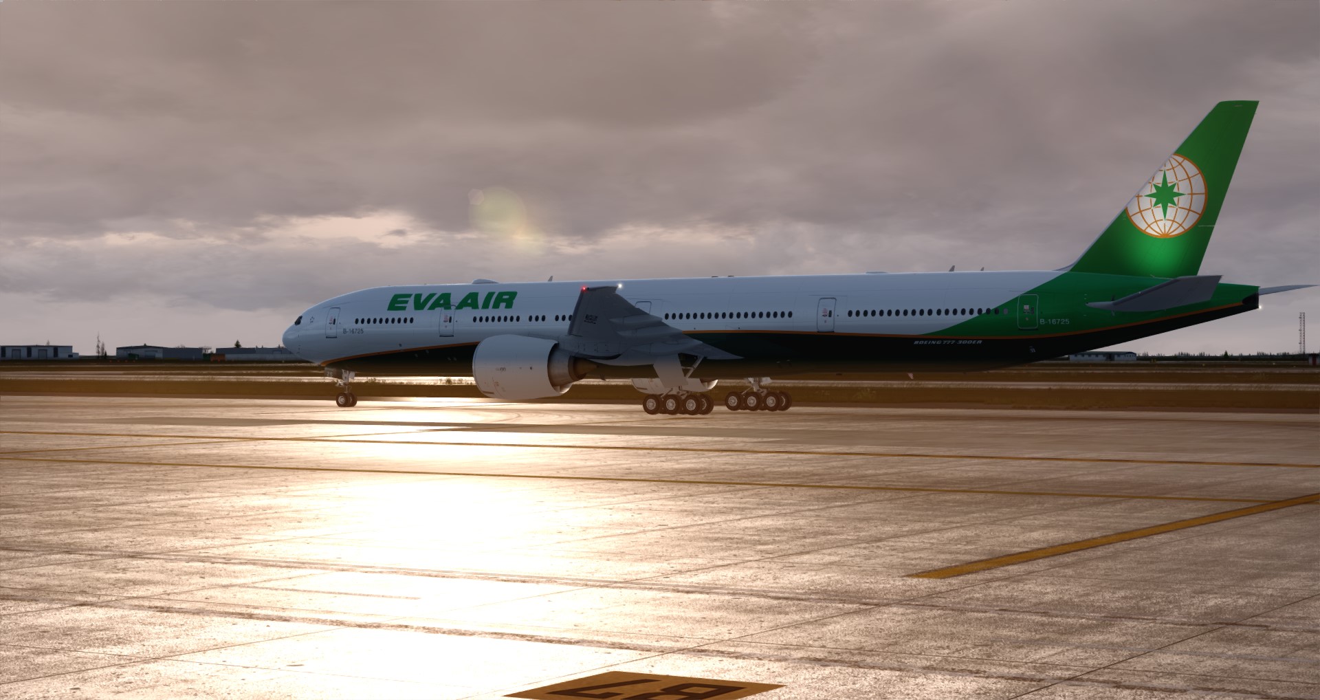 P3D V4 77W EVA AIR RCTP-KSEA-1942 