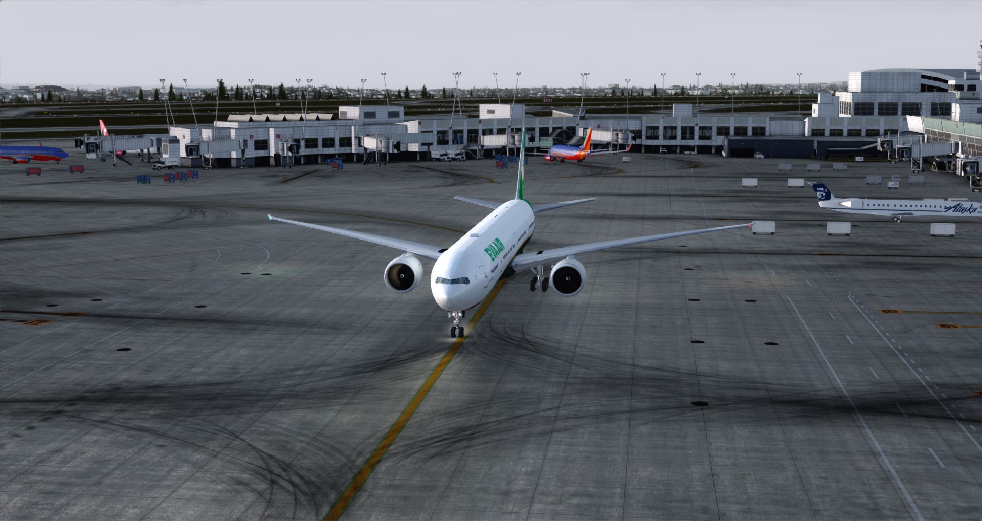 P3D V4 77W EVA AIR RCTP-KSEA-86 