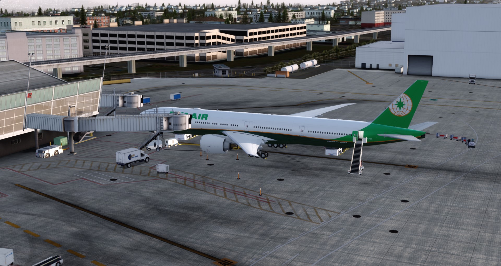 P3D V4 77W EVA AIR RCTP-KSEA-2370 