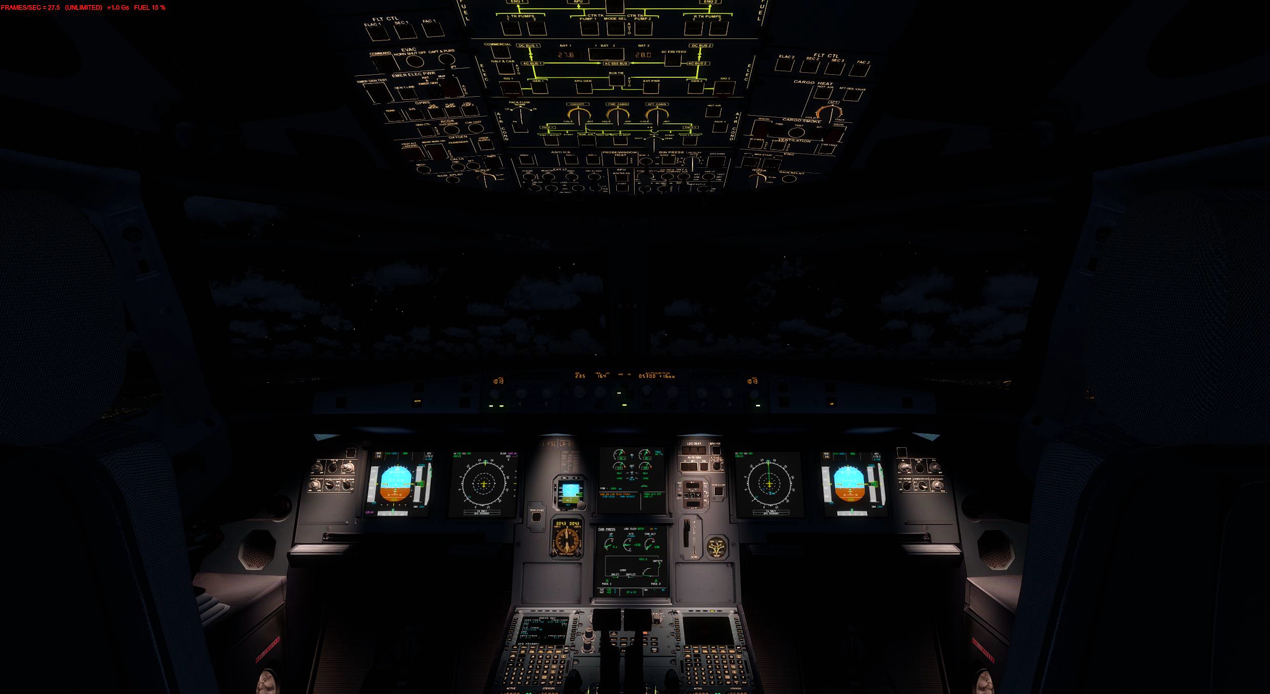 西雅图 KSEA 试飞 Flight Sim Labs - A320-1031 