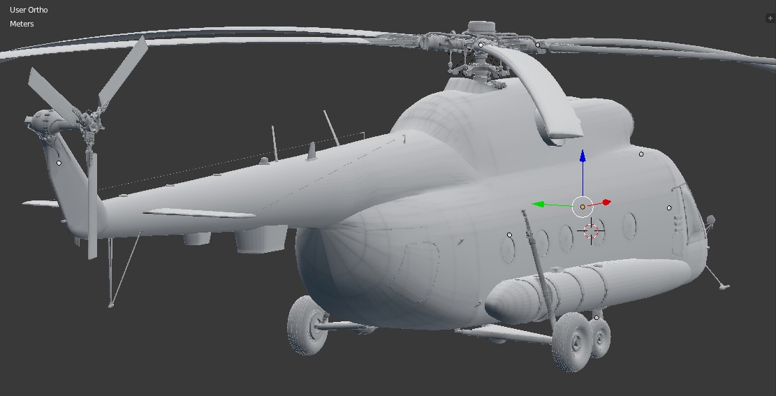 由RED EYES开发的Mi-8直升机-6146 