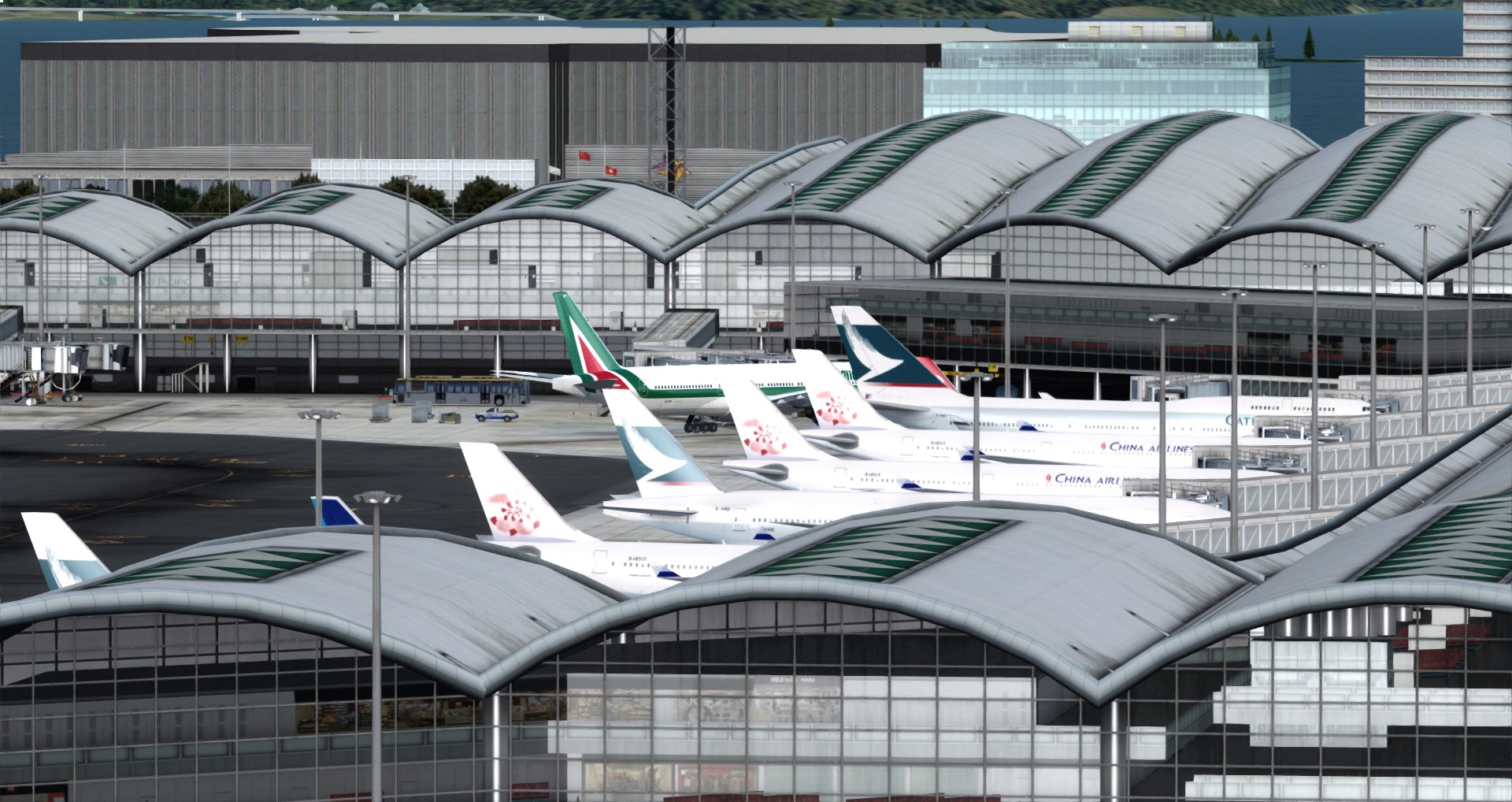 P3D V4 77L Alitalia VHHH-LIRF-3956 