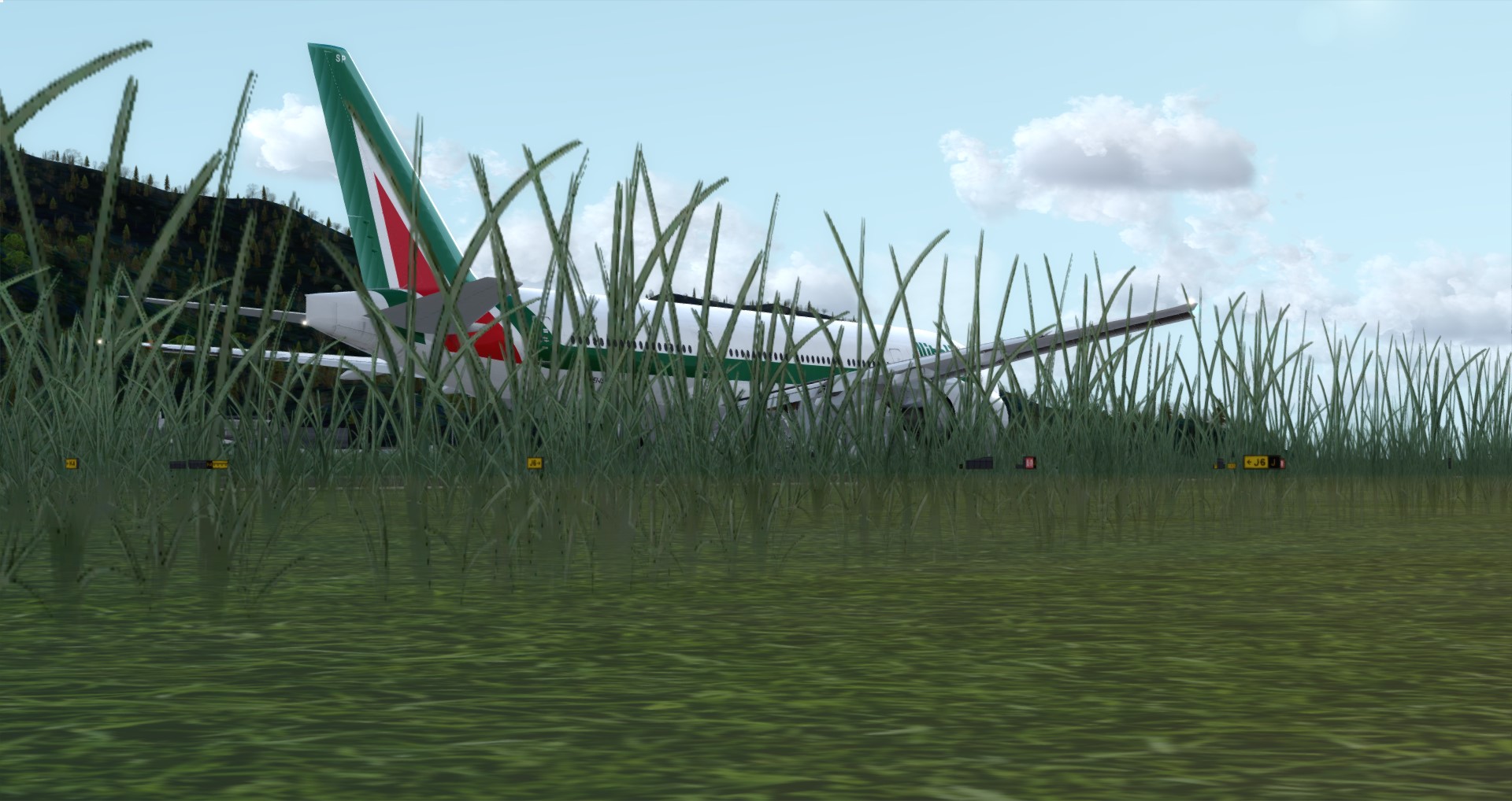 P3D V4 77L Alitalia VHHH-LIRF-4117 