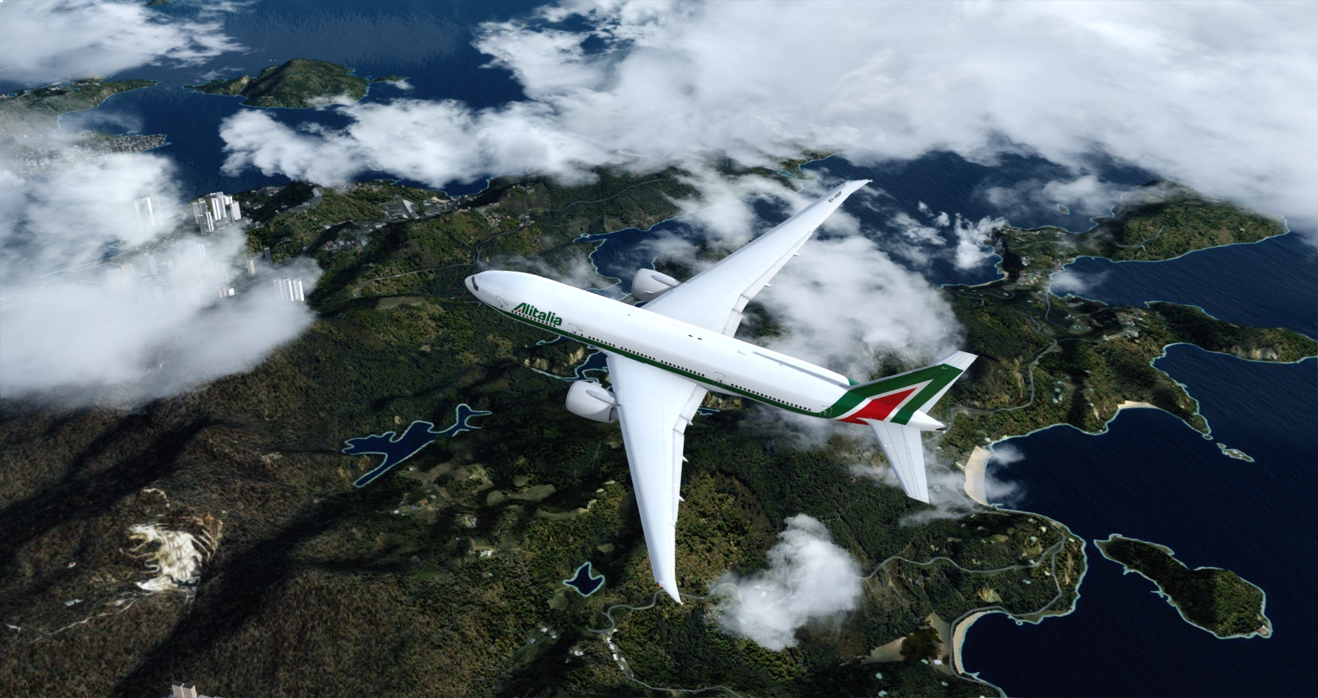 P3D V4 77L Alitalia VHHH-LIRF-3726 