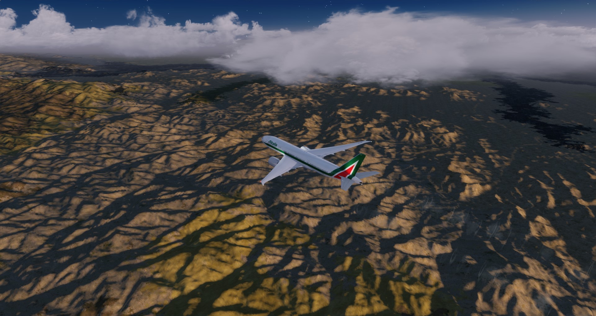 P3D V4 77L Alitalia VHHH-LIRF-2774 