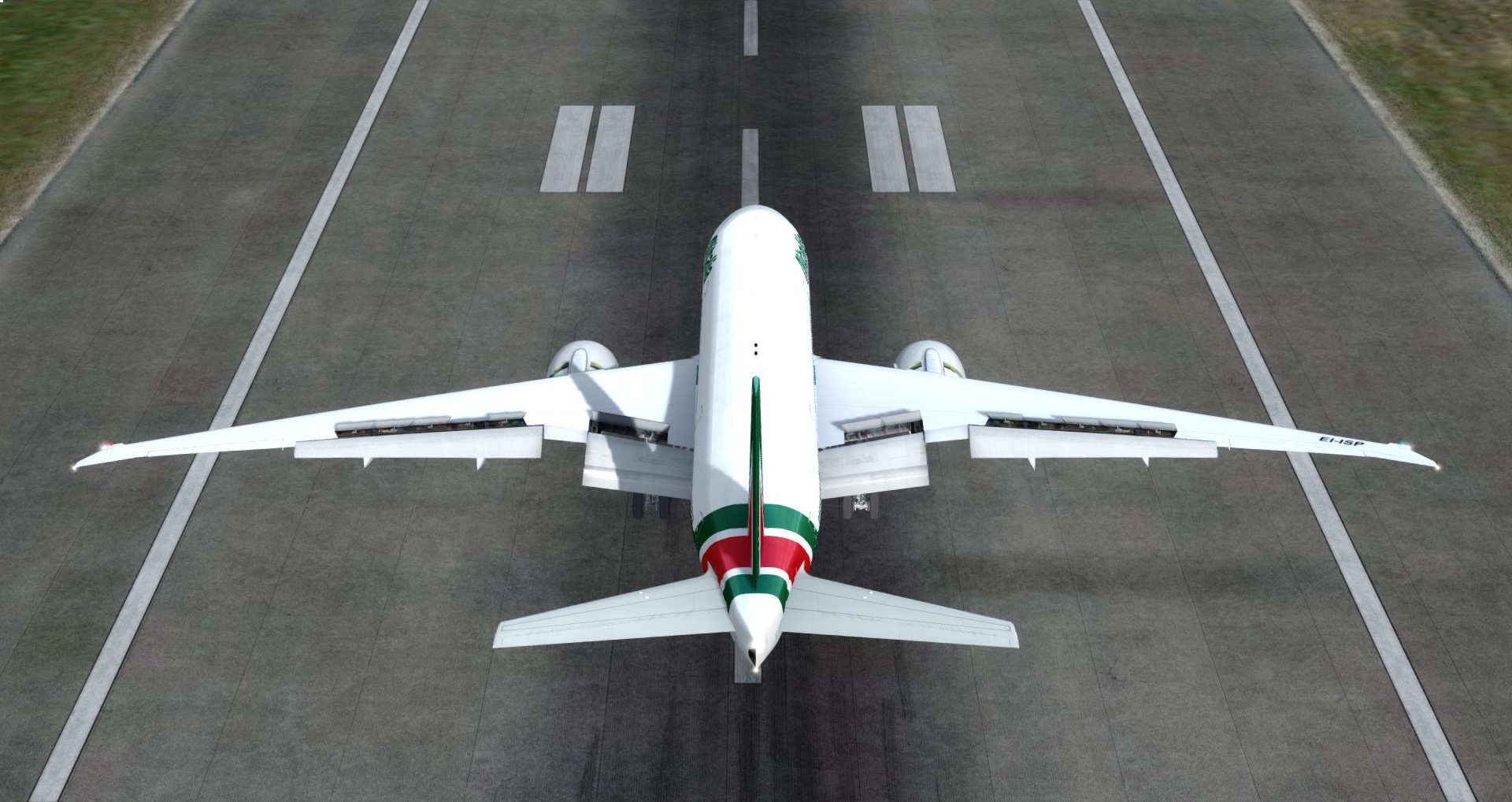 P3D V4 77L Alitalia VHHH-LIRF-1836 