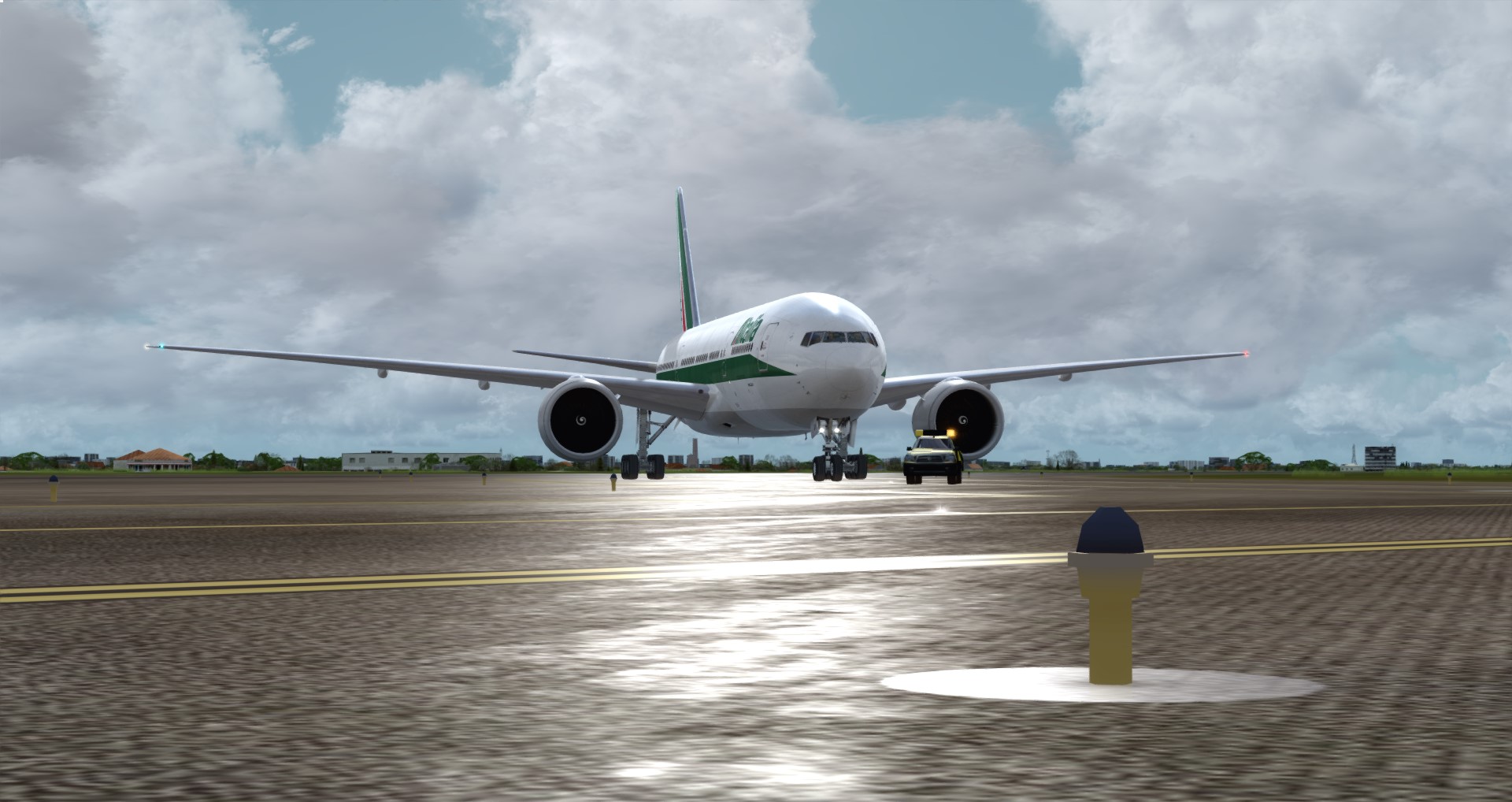 P3D V4 77L Alitalia VHHH-LIRF-3741 