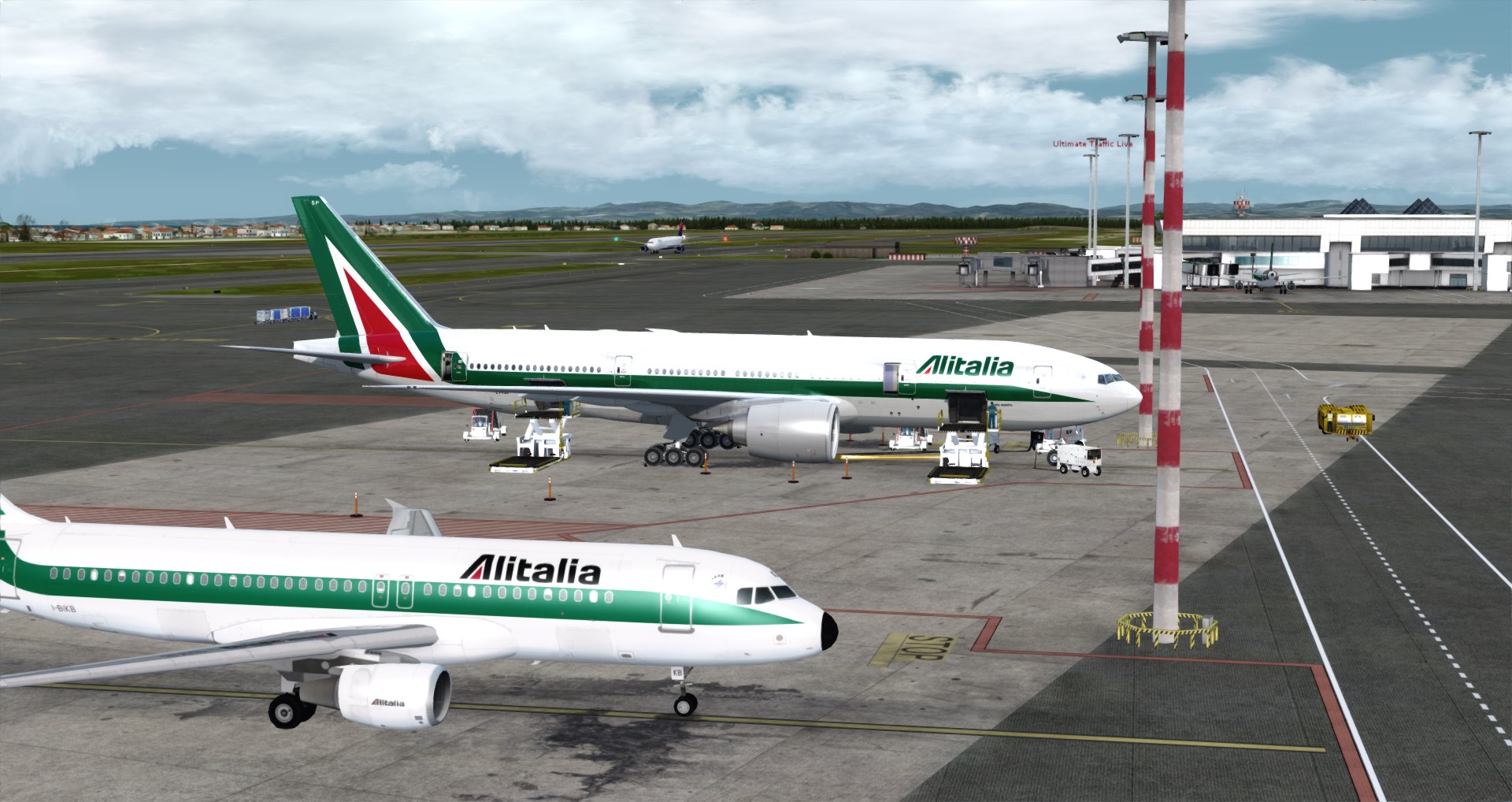 P3D V4 77L Alitalia VHHH-LIRF-5204 