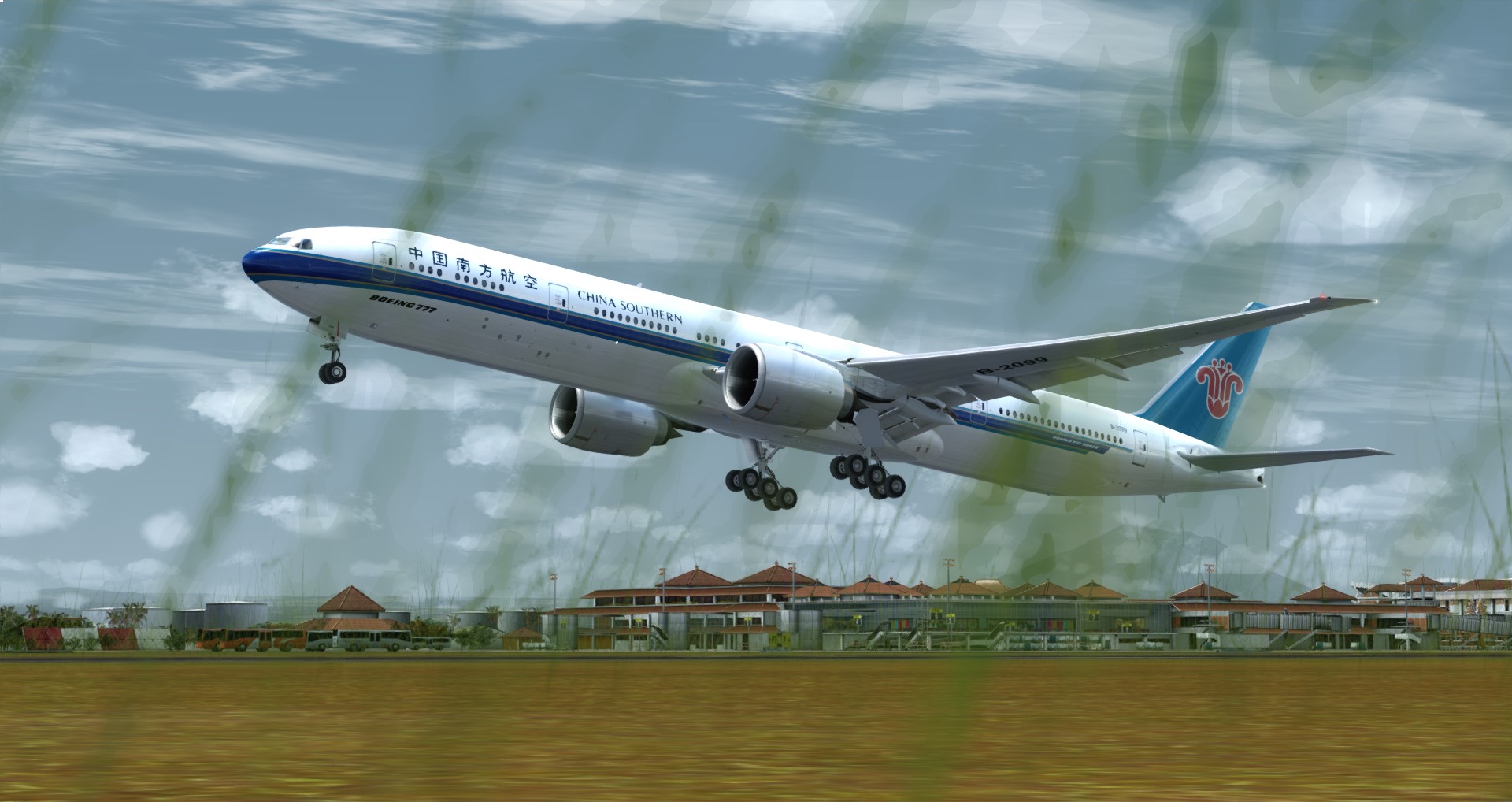 P3D V4 77W China Southern Airlines WADD-ZGGG 营救同胞-3282 