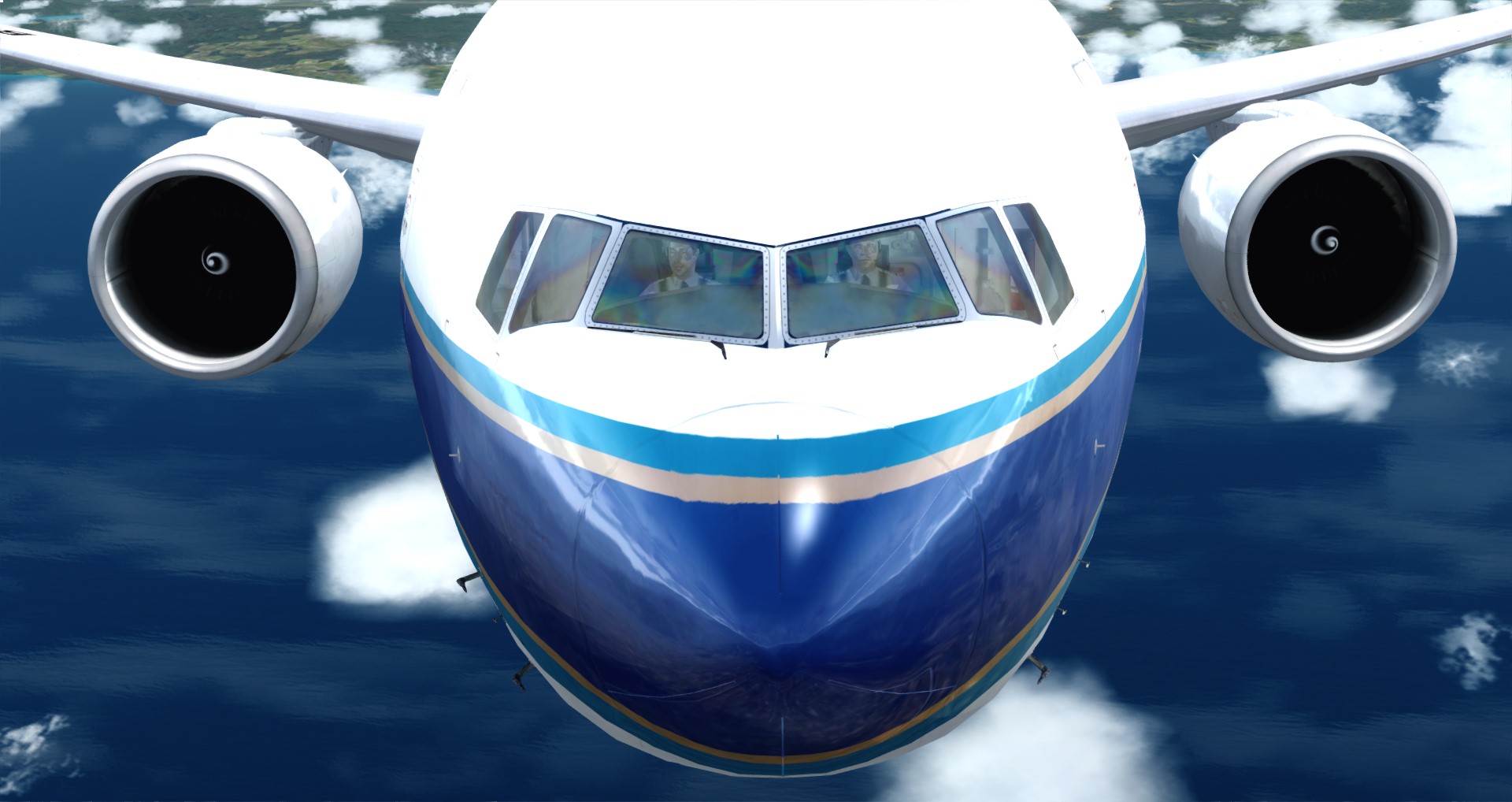 P3D V4 77W China Southern Airlines WADD-ZGGG 营救同胞-9785 
