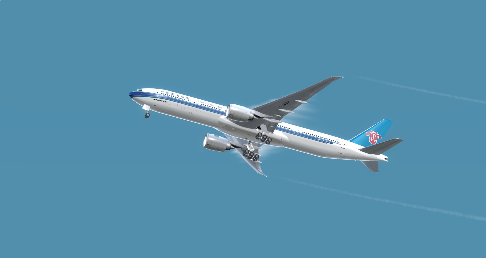 P3D V4 77W China Southern Airlines WADD-ZGGG 营救同胞-8926 