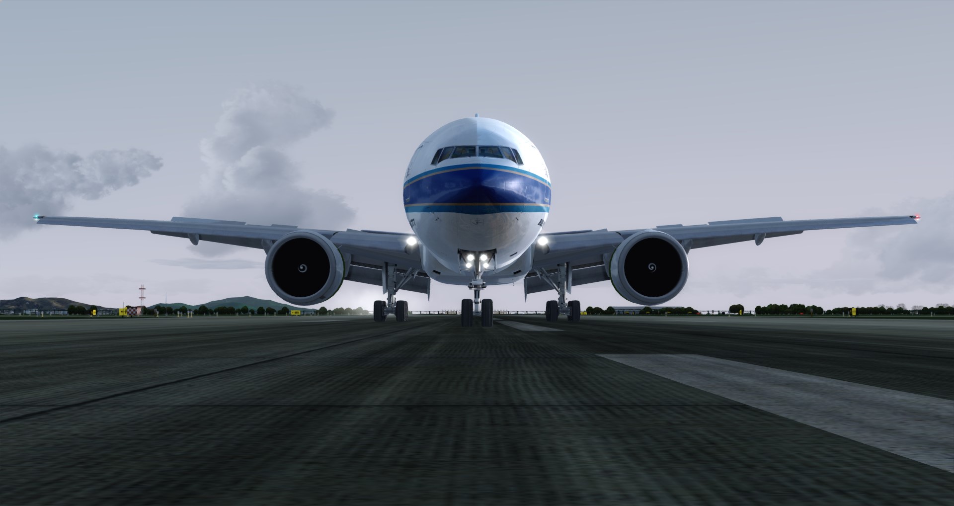 P3D V4 77W China Southern Airlines WADD-ZGGG 营救同胞-8723 