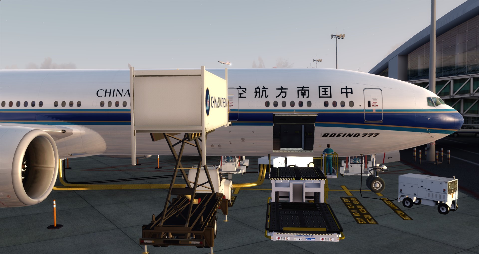 P3D V4 77W China Southern Airlines WADD-ZGGG 营救同胞-8983 