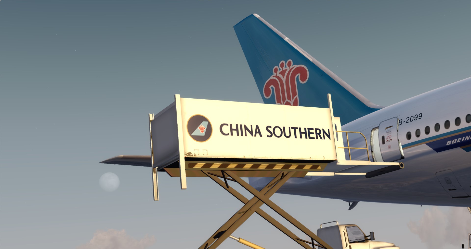 P3D V4 77W China Southern Airlines WADD-ZGGG 营救同胞-6972 