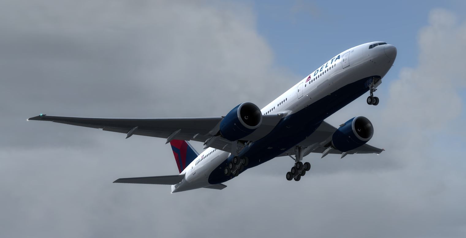 B777-200 Delta Airlines Standard Livery-5395 