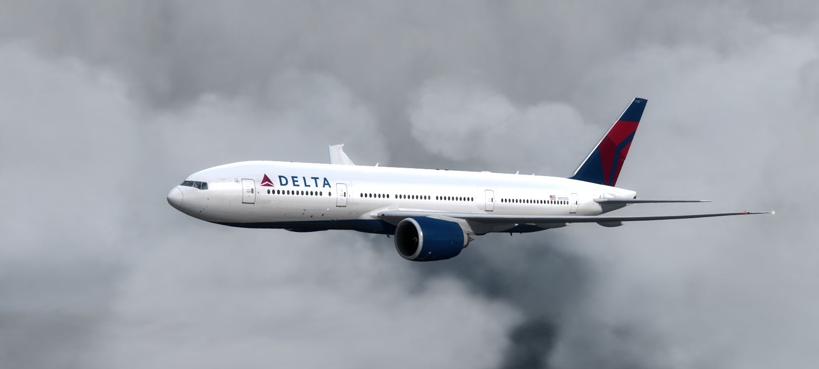 B777-200 Delta Airlines Standard Livery-5870 