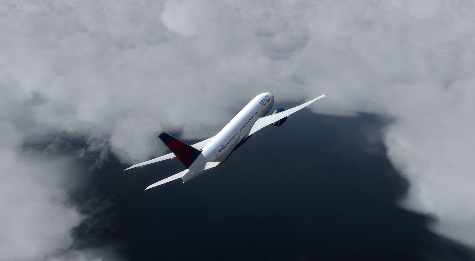 B777-200 Delta Airlines Standard Livery-8400 