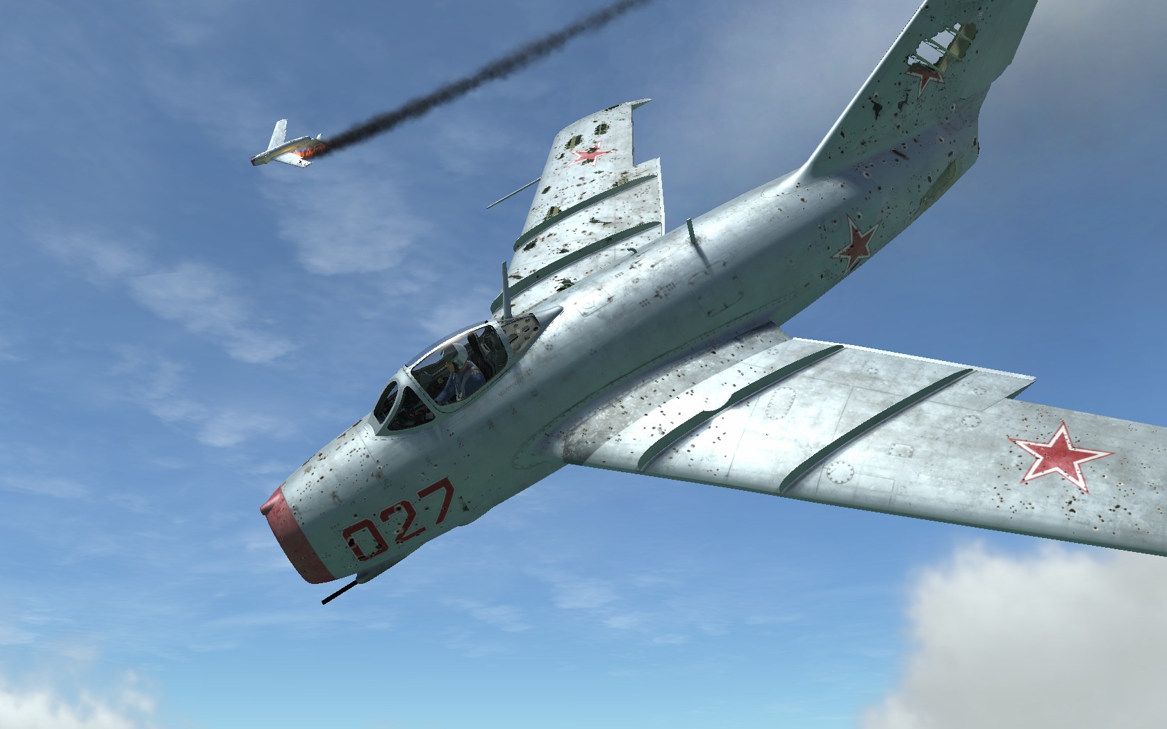 米格15大战F86(游戏DCS WORLD截图)-463 