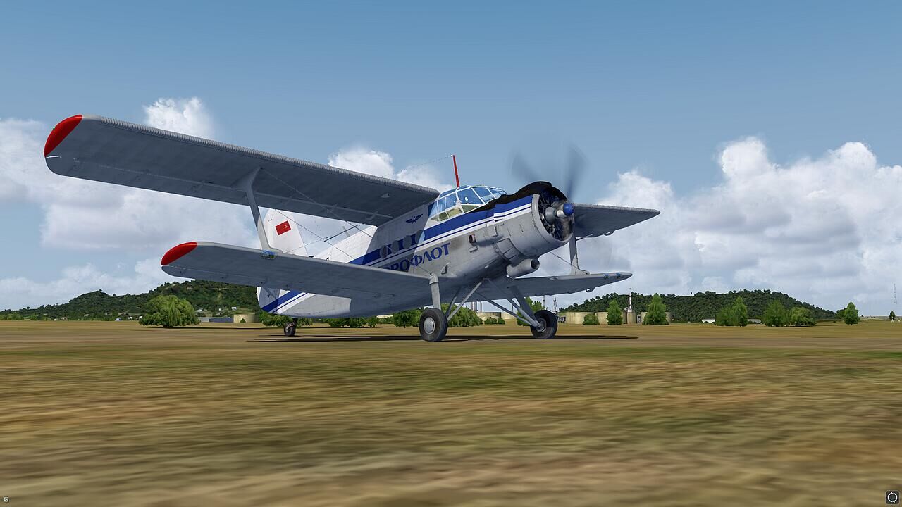 【P3D V4.1】Aerosoft An-2 冷舱启动及本场起落演示-8795 