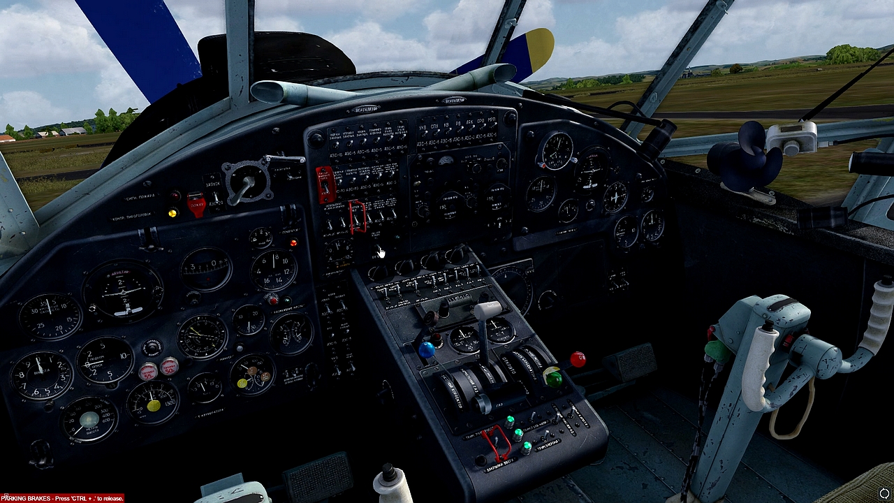 【P3D V4.1】Aerosoft An-2 冷舱启动及本场起落演示-1088 