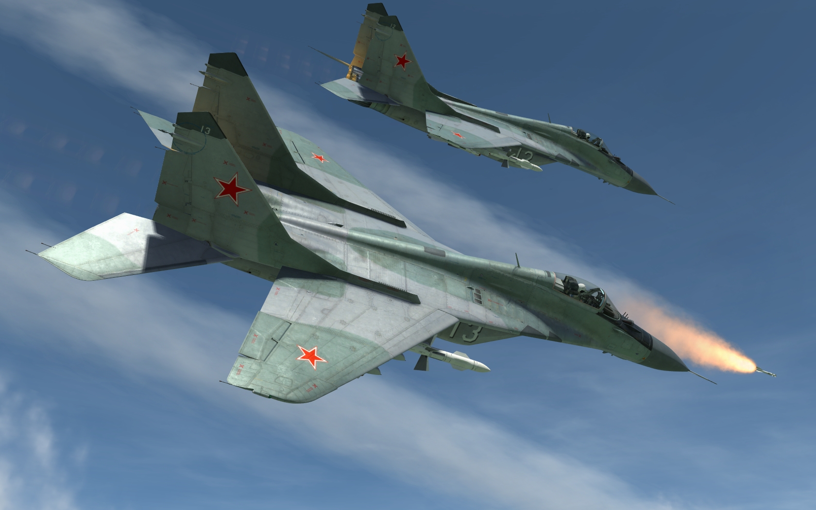 米格29导弹齐射  DCS WORLD游戏截图-4742 