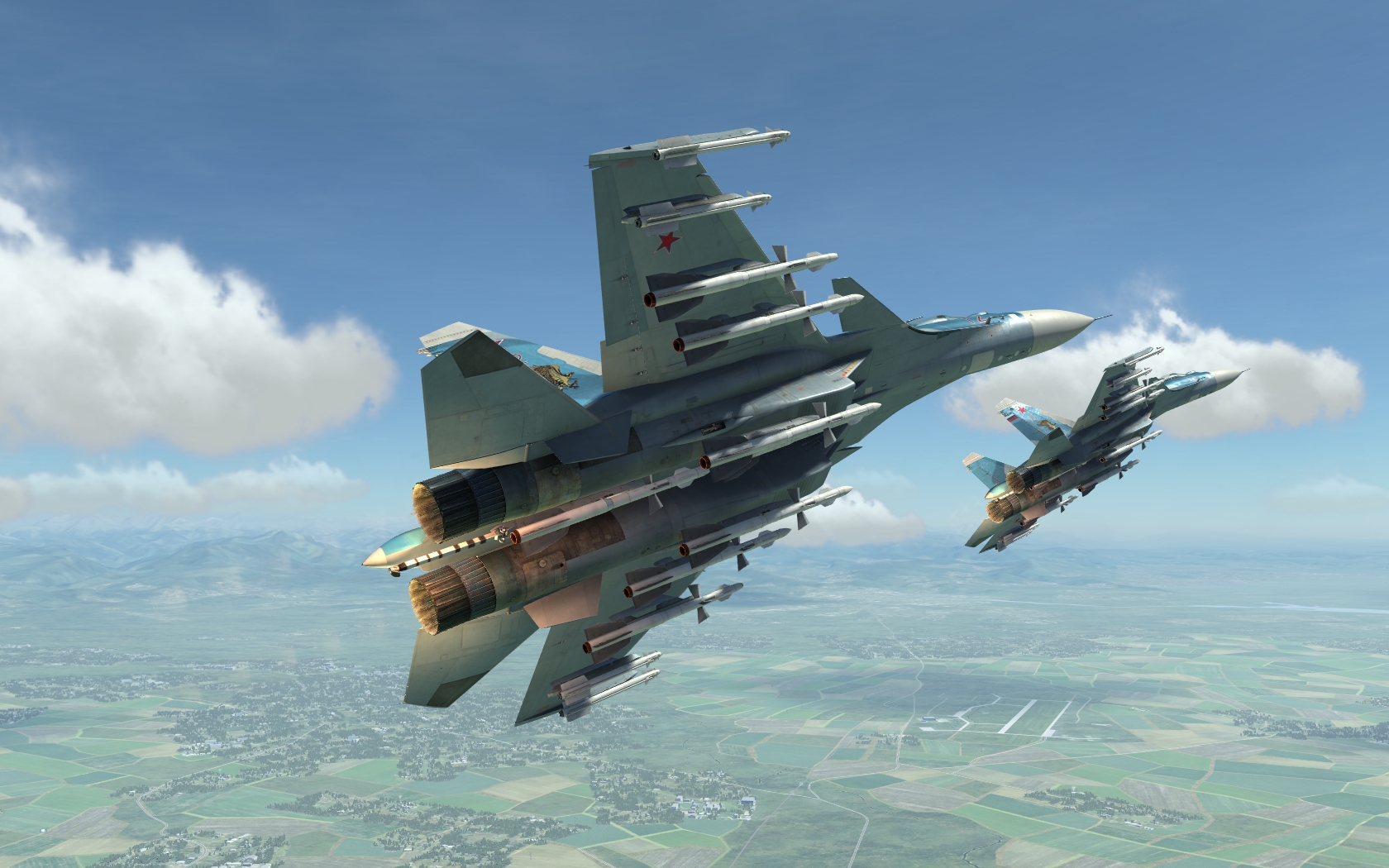 苏33对战F/A-18 DCS WORLD游戏截图-6347 