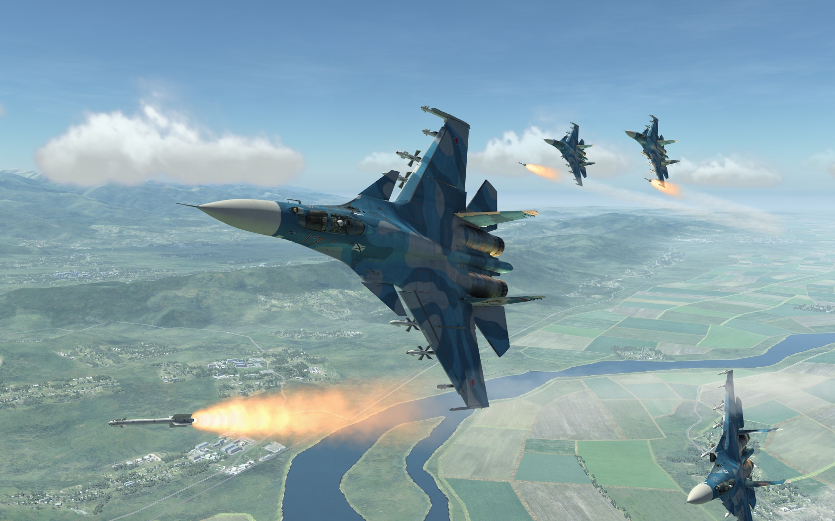 苏33对战F/A-18 DCS WORLD游戏截图-245 