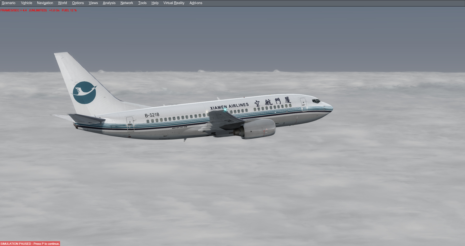 P3D今天入正版GSX和ASCA，很有感想。prepar3d v4-8504 