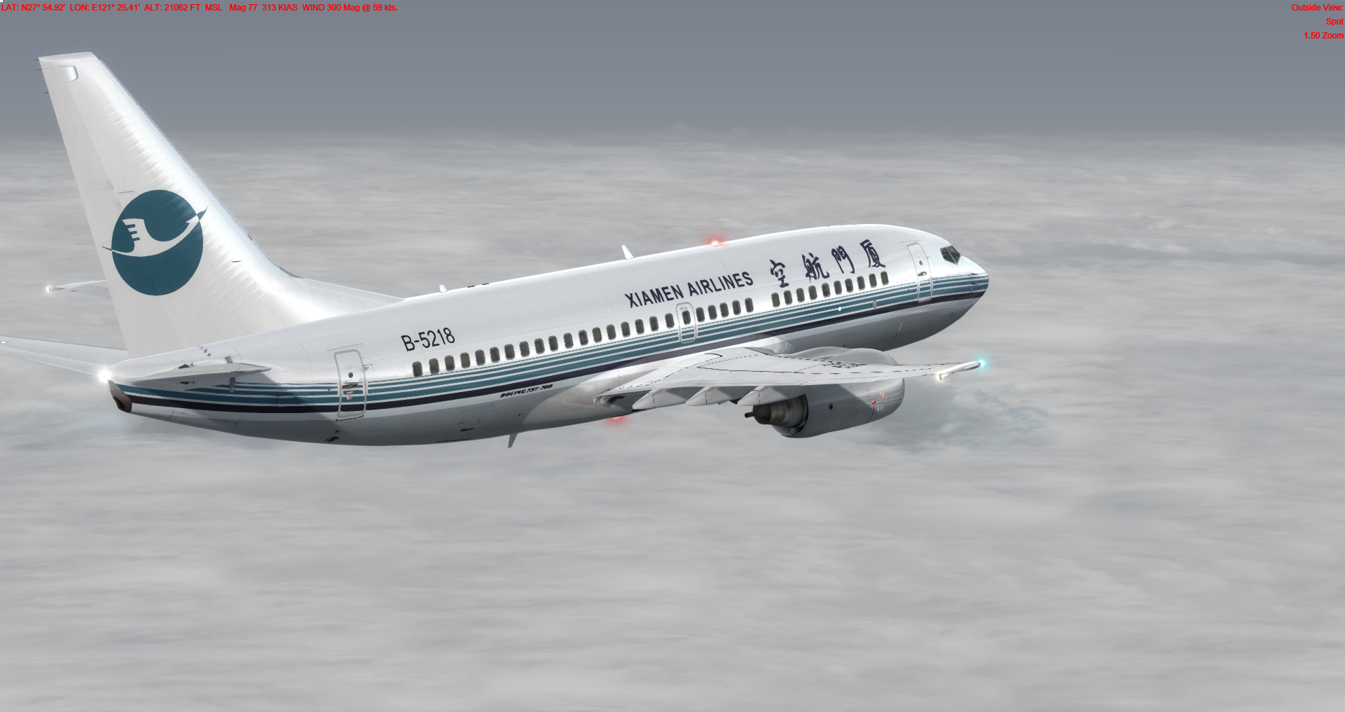 P3D今天入正版GSX和ASCA，很有感想。prepar3d v4-7347 