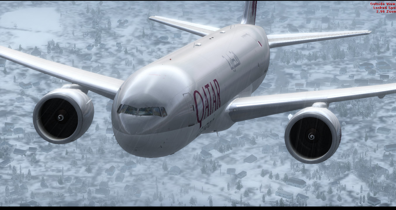 第7次重装fsx之后的第一飞-7182 