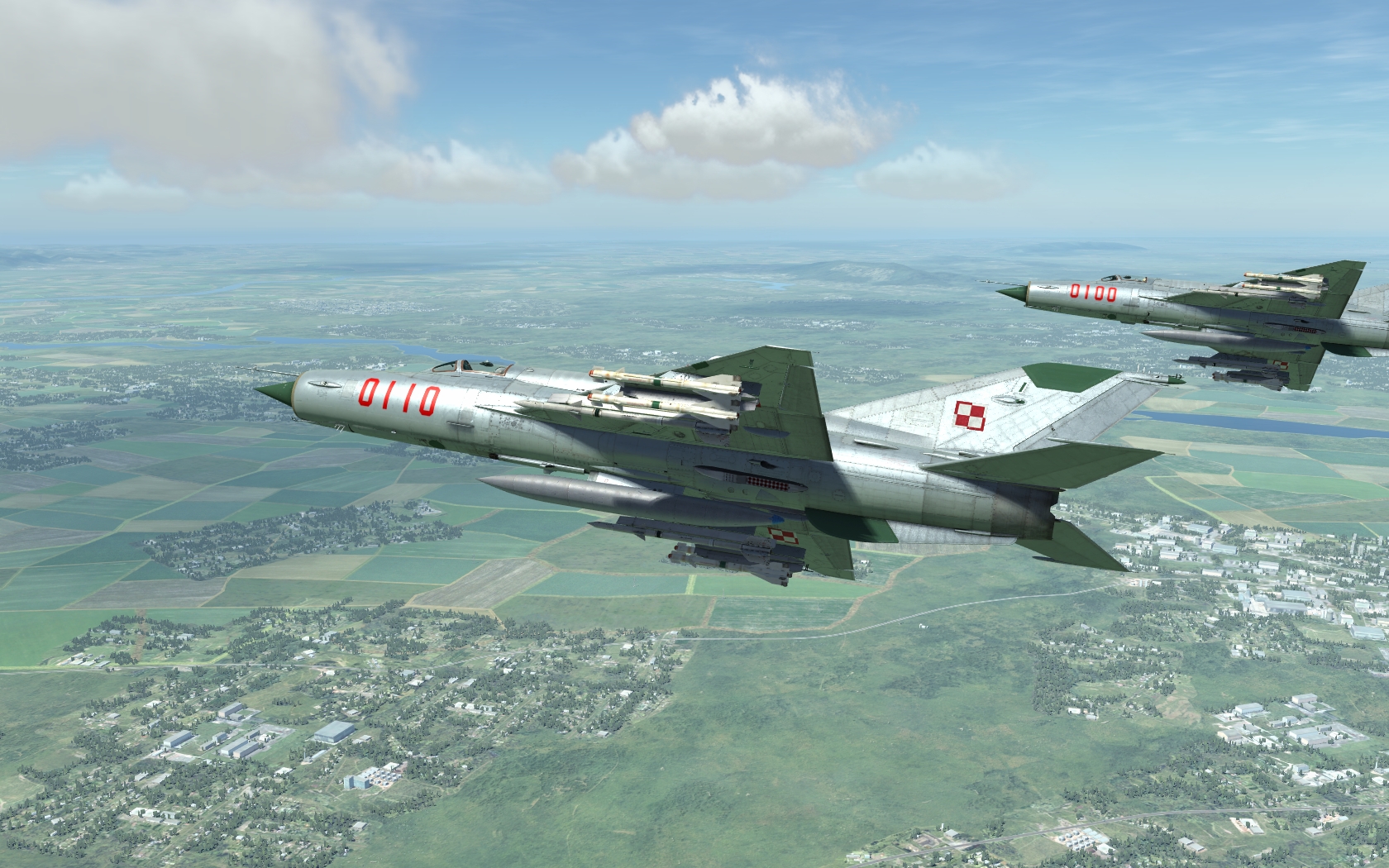 米格21对阵F-5E DCS WORLD游戏截图-4388 