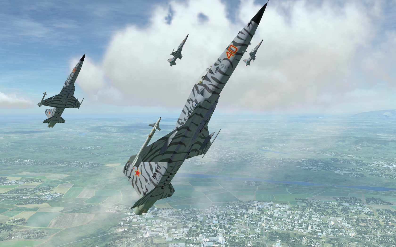 米格21对阵F-5E DCS WORLD游戏截图-8223 