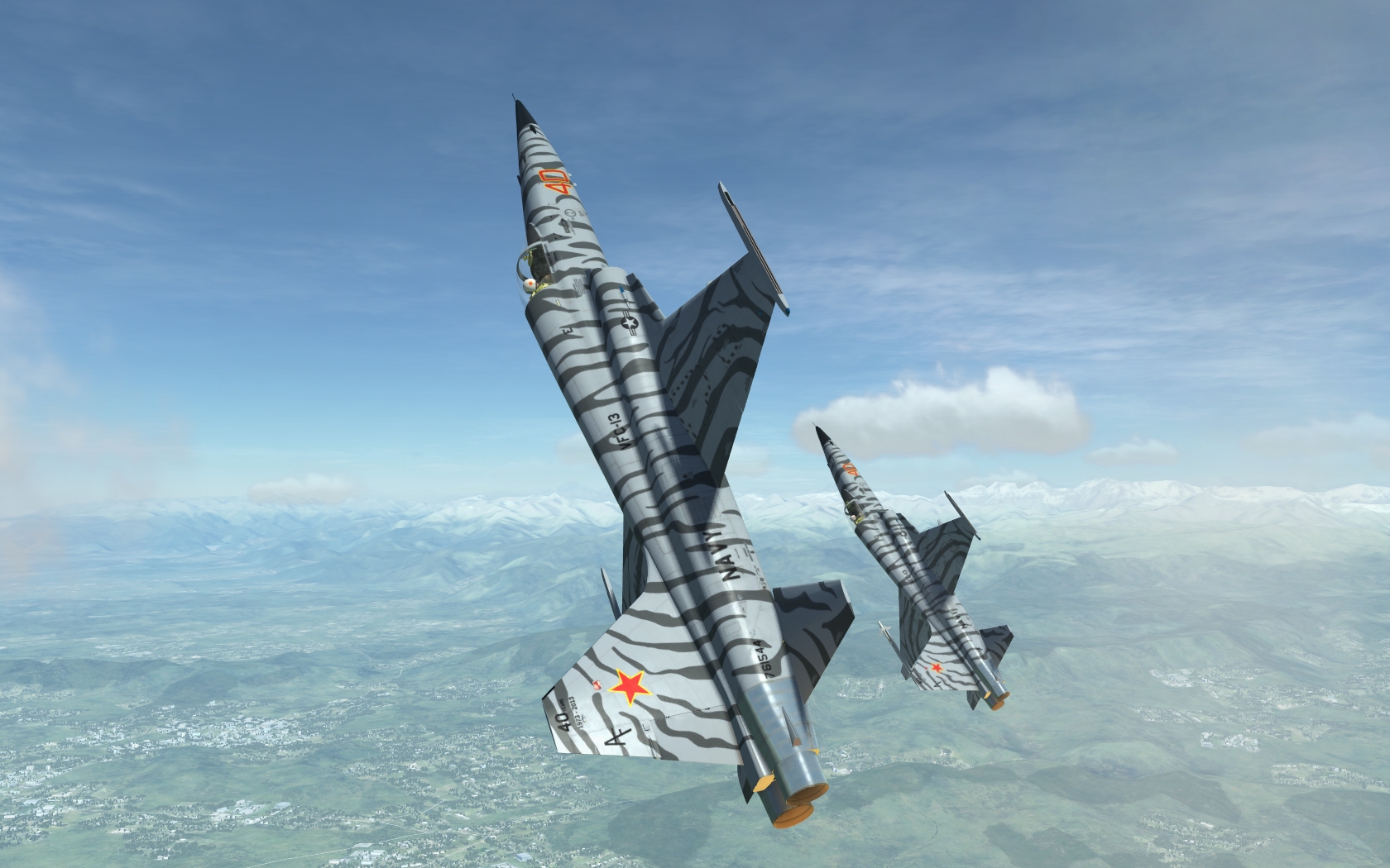 米格21对阵F-5E DCS WORLD游戏截图-7620 