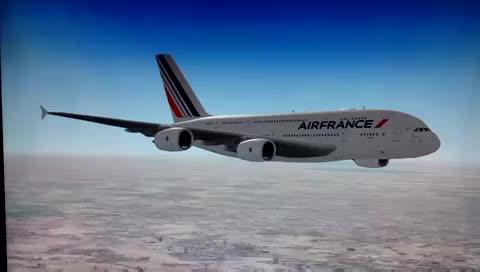 A380震撼起飞和着陆-7084 