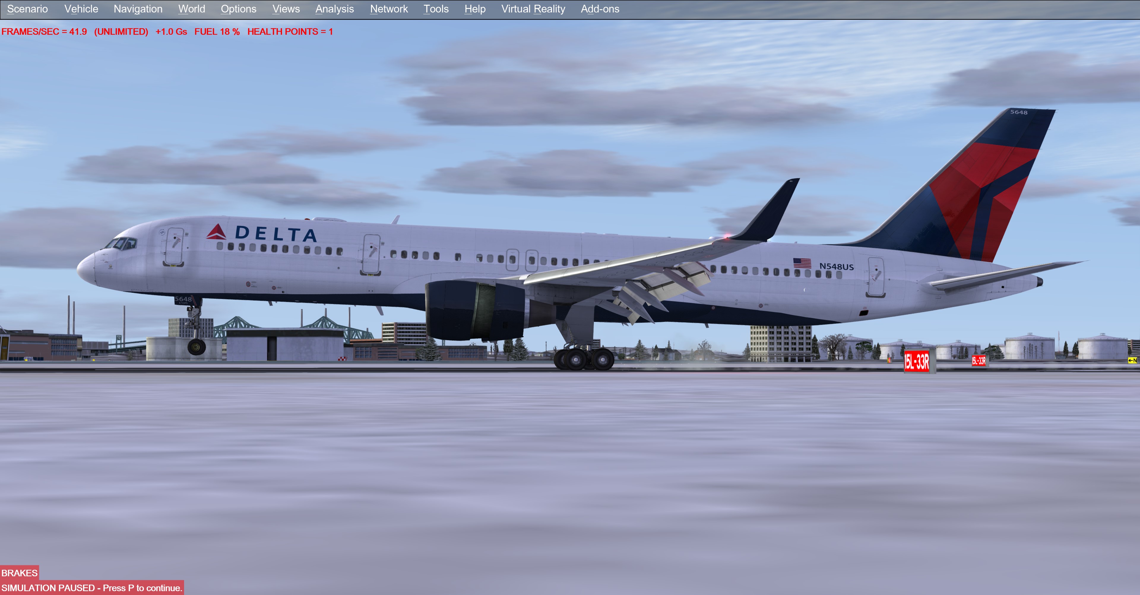 初体验 Captain Sim 757 III-6038 