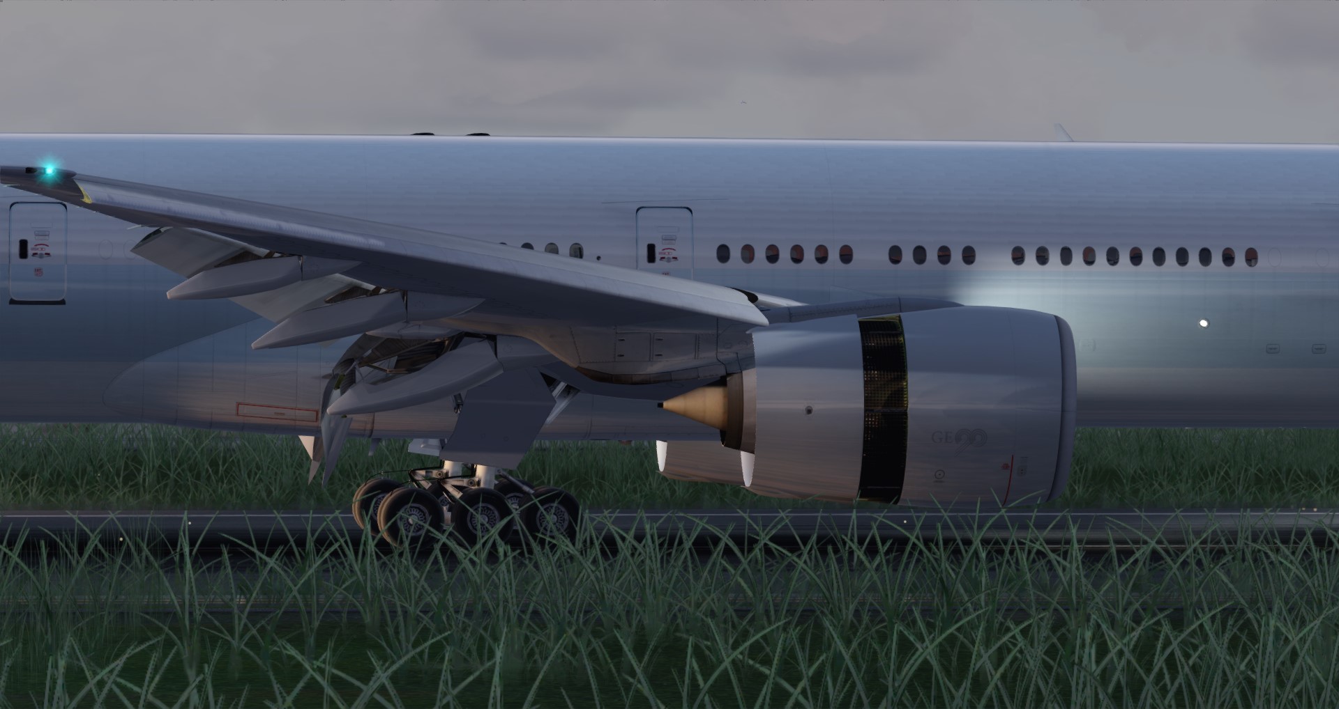 P3D V4 77W Cathay ZBAA-VHHH-9209 