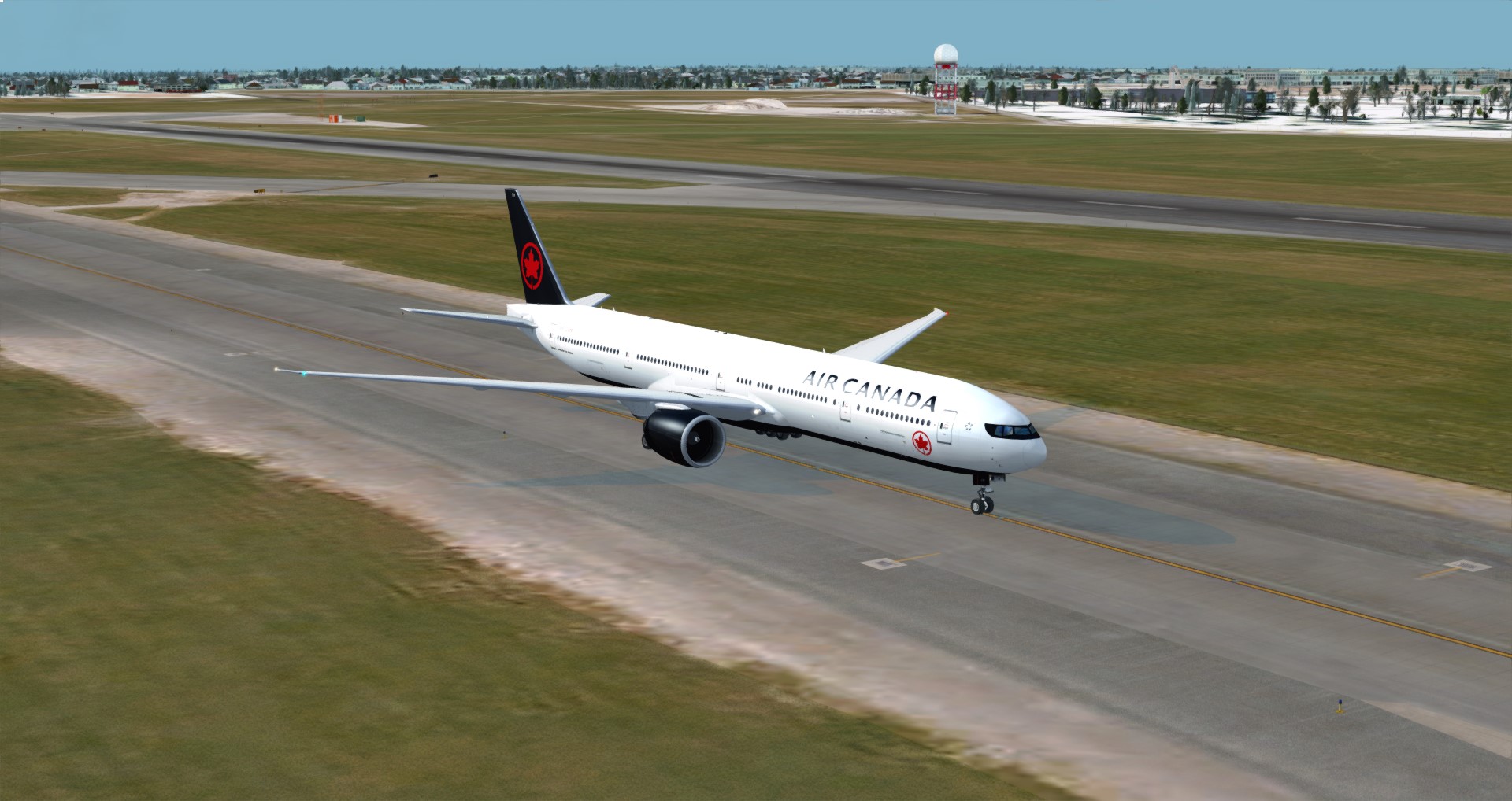 P3D V4 77W Air Canada CYUL-KMIA-7193 