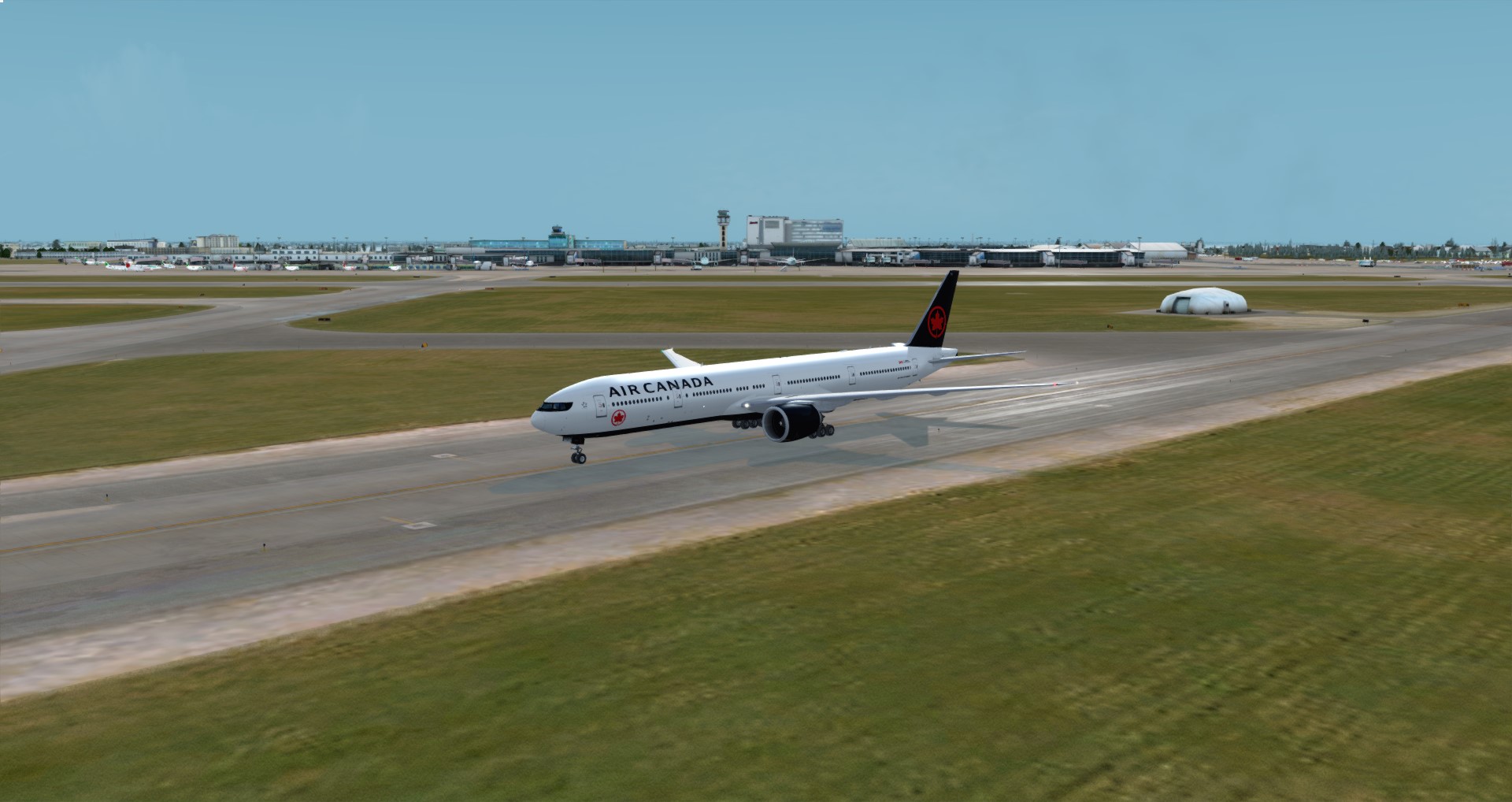 P3D V4 77W Air Canada CYUL-KMIA-1413 