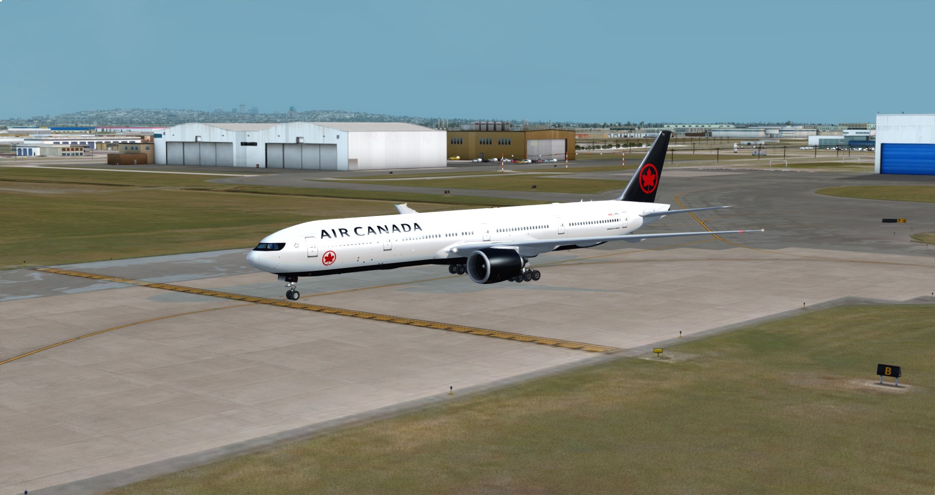 P3D V4 77W Air Canada CYUL-KMIA-8050 