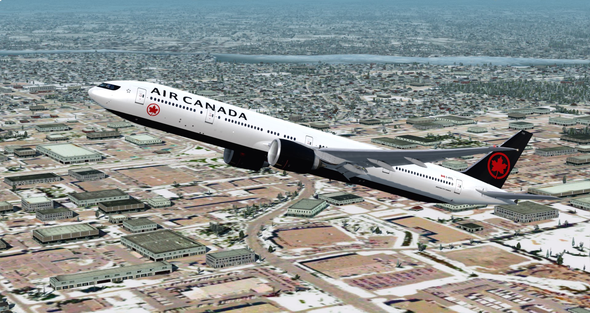 P3D V4 77W Air Canada CYUL-KMIA-1978 