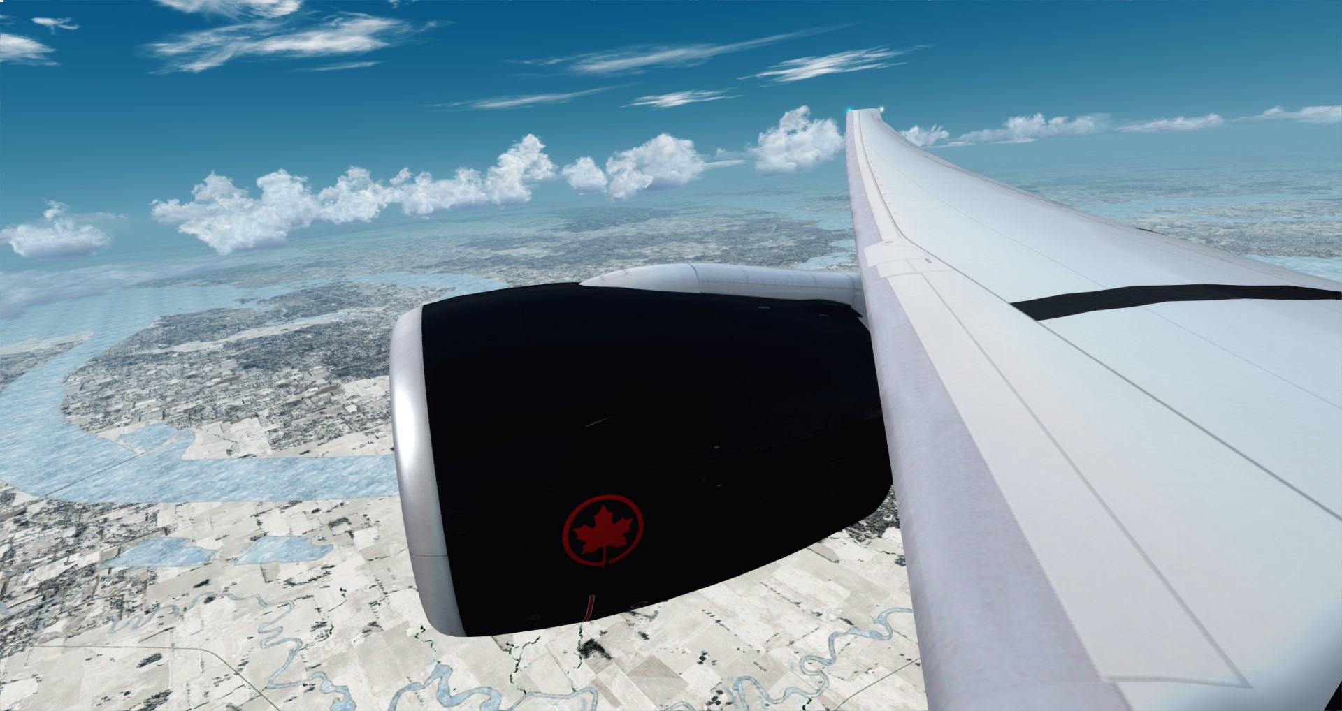 P3D V4 77W Air Canada CYUL-KMIA-4914 