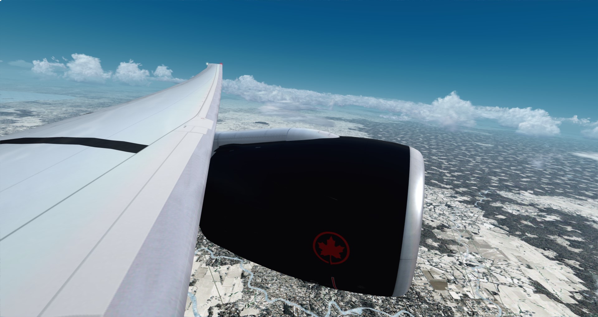 P3D V4 77W Air Canada CYUL-KMIA-8437 