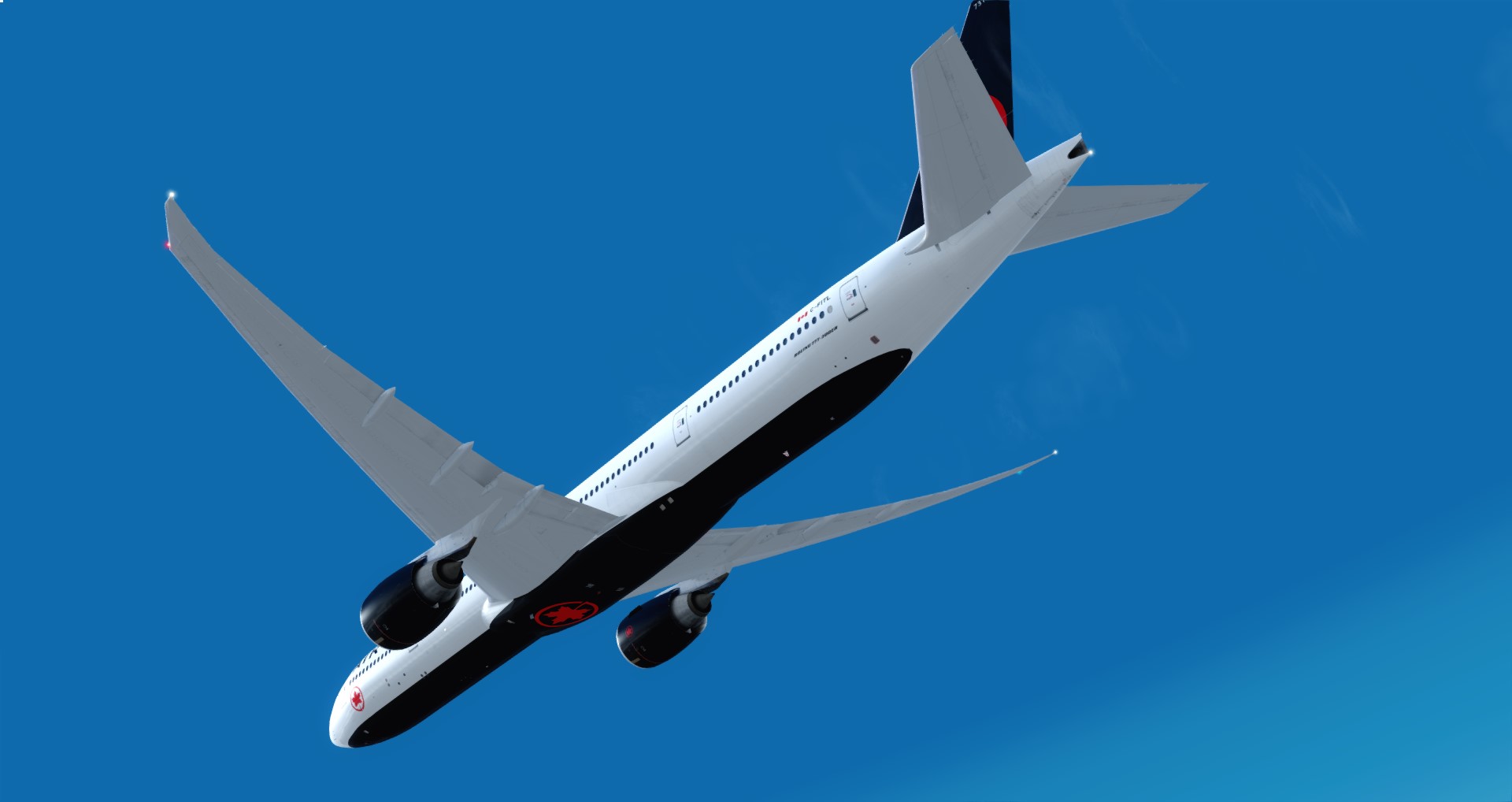 P3D V4 77W Air Canada CYUL-KMIA-2170 