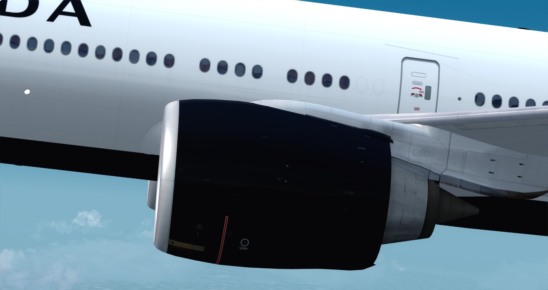 P3D V4 77W Air Canada CYUL-KMIA-4033 